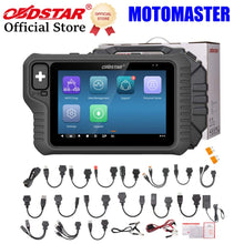 Load image into Gallery viewer, OBDSTAR MOTOMASTER Full Motorcycle Scanner IMMO ECU ODO Marine E-MOTO Tool