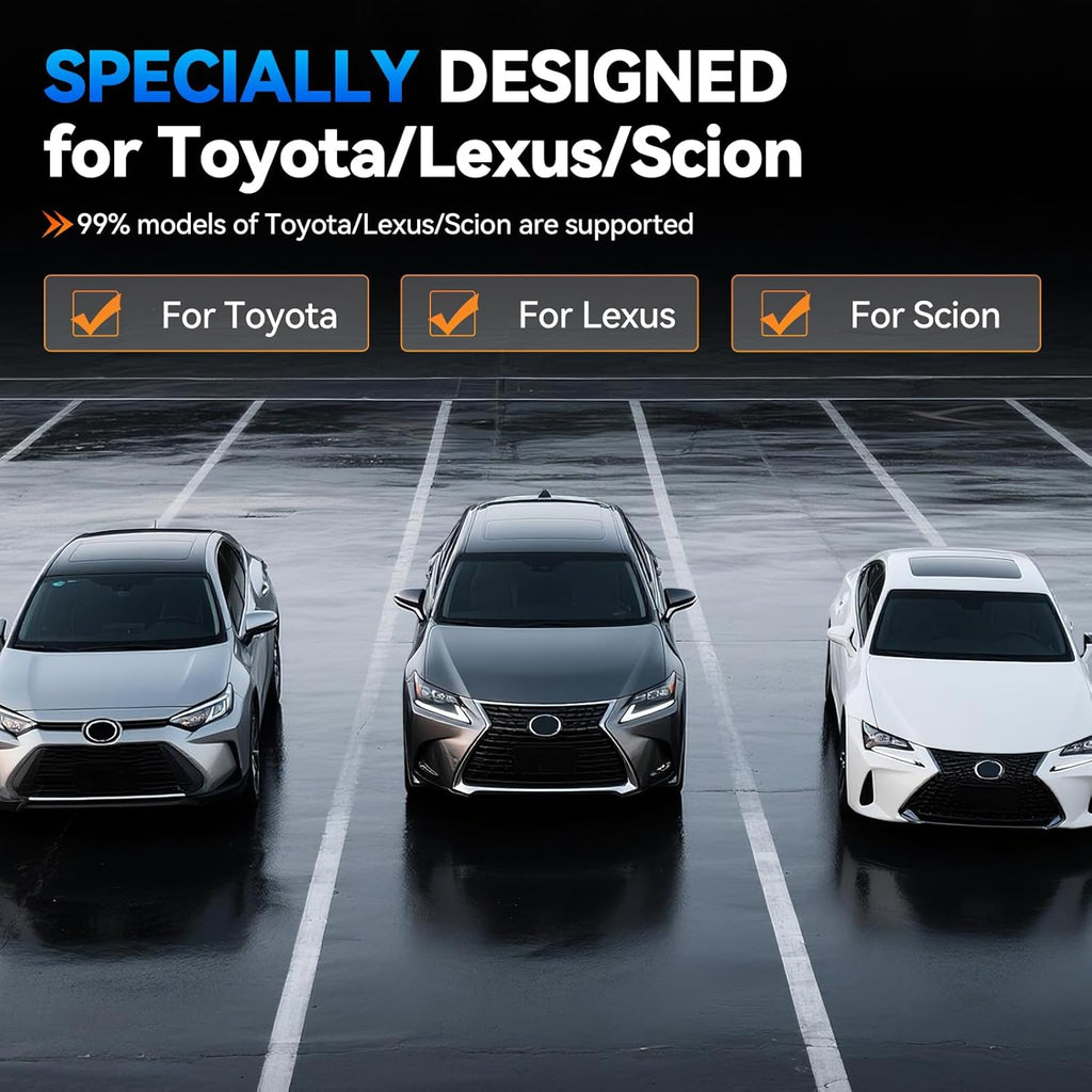 XTOOL IP500 Toyota Scan Tool Full OBD2 Scanner Bidirectional Auto Code Reader