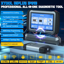 Load image into Gallery viewer, XTOOL IP919 Automotive Diagnostic Scanner ECU Coding OBD2 Topology FCA AutoAuth