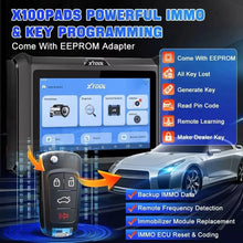 Load image into Gallery viewer, Xtool X100 Pad OBD2 Diagnostic Scan Tool IMMO key Programming Automotive Scanner