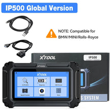 Load image into Gallery viewer, XTOOL IP500 For BMW OBD2 Scanner ECU Coding 23+ Services Bidirectional Auto Scanner