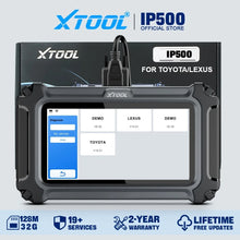 Load image into Gallery viewer, XTOOL IP500 Toyota Scan Tool Full OBD2 Scanner Bidirectional Auto Code Reader