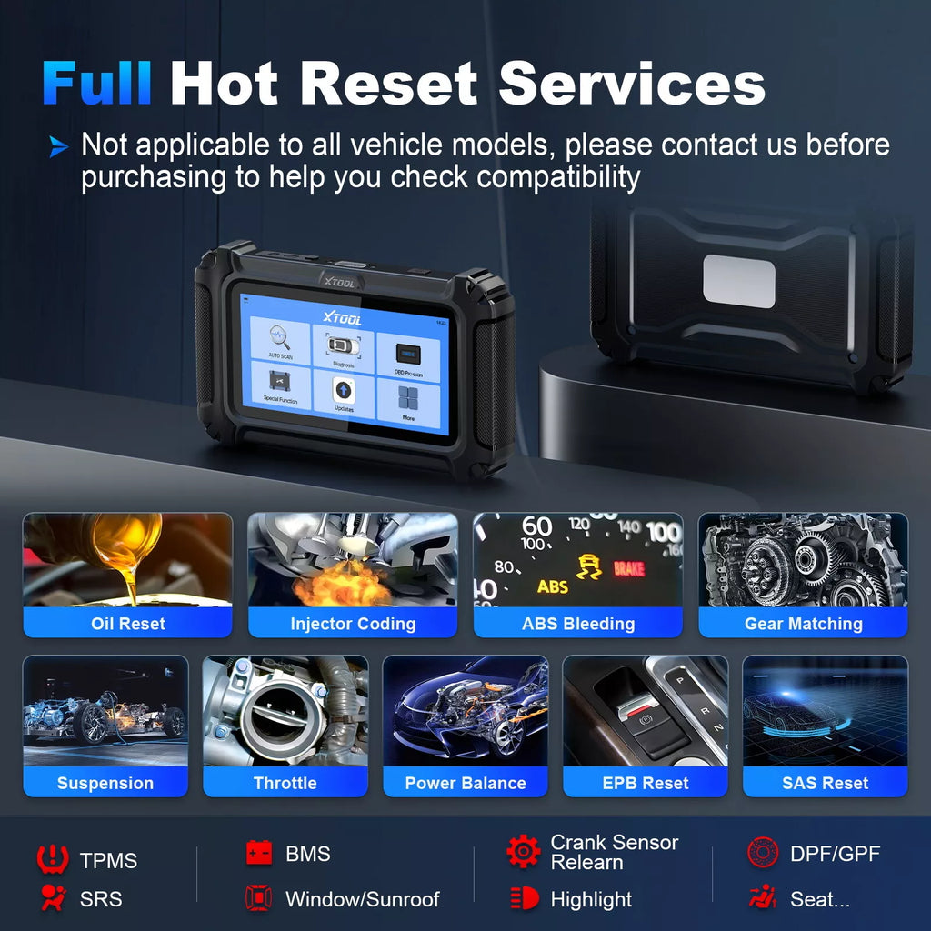 XTOOL IP500 Toyota Scan Tool Full OBD2 Scanner Bidirectional Auto Code Reader