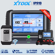 Load image into Gallery viewer, XTOOL IP919 Automotive Diagnostic Scanner ECU Coding OBD2 Topology FCA AutoAuth