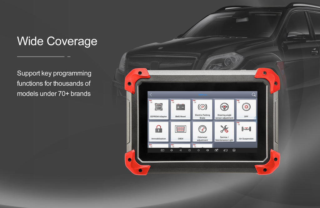 XTOOL X100 PAD1 Key Programmer Diagnostic Tool EPB OBD2 Oil Reset DPF ECU
