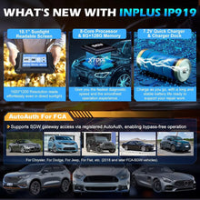 Load image into Gallery viewer, XTOOL IP919 Automotive Diagnostic Scanner ECU Coding OBD2 Topology FCA AutoAuth