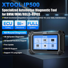 Load image into Gallery viewer, XTOOL IP500 For BMW OBD2 Scanner ECU Coding 23+ Services Bidirectional Auto Scanner