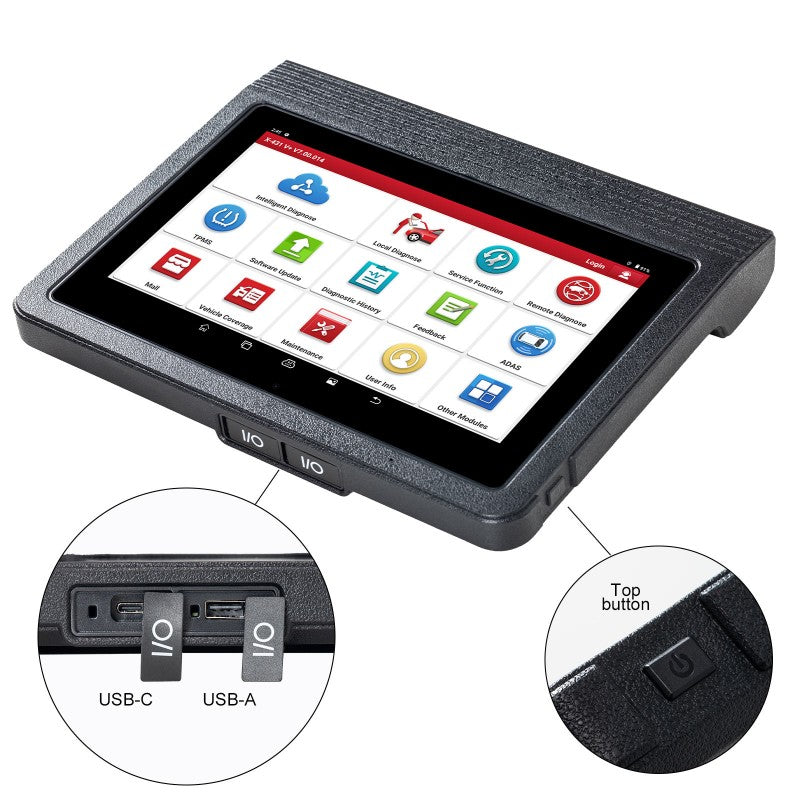 Launch x431 v+ elite Diagnostic Tool Supports Topology Mapping ECU Online Coding