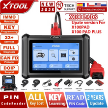 Load image into Gallery viewer, Xtool X100 Pad OBD2 Diagnostic Scan Tool IMMO key Programming Automotive Scanner
