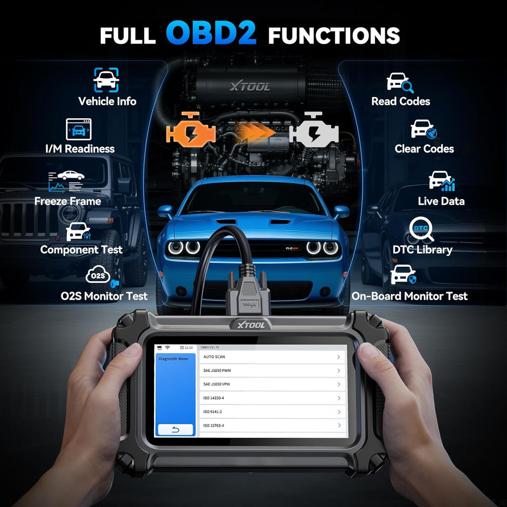 XTOOL IP500 GMC/Buick/Cadillac OBD2 Scan Tool key Programmer Auto Bidirectional