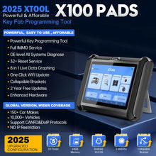 Load image into Gallery viewer, Xtool X100 Pad OBD2 Diagnostic Scan Tool IMMO key Programming Automotive Scanner