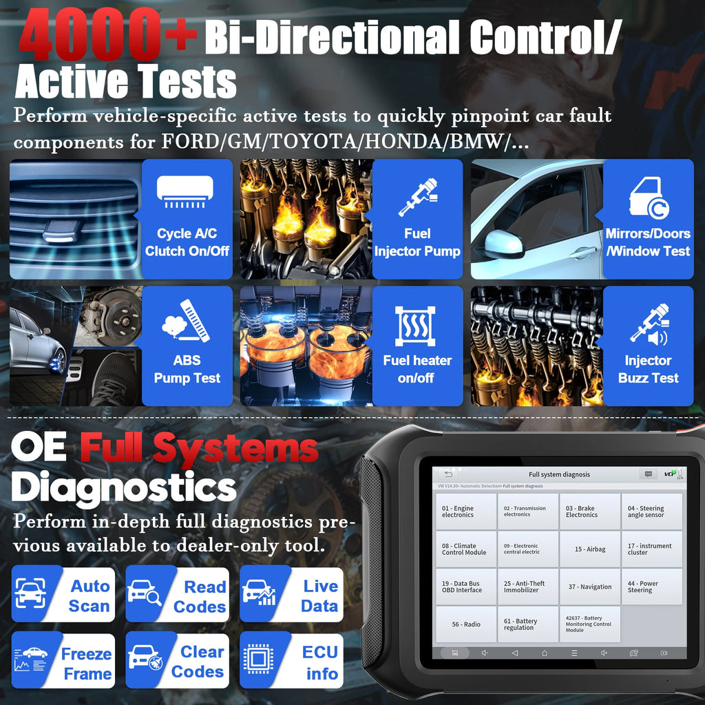 XTOOL D9MAX J2534 ECU Coding And Programming Automotive Best OBD2 Scanner