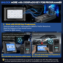 Load image into Gallery viewer, Xtool X100 Pad OBD2 Diagnostic Scan Tool IMMO key Programming Automotive Scanner
