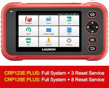 Load image into Gallery viewer, LAUNCH X431 CRP123E PLUS Car OBD2 Diagnostic Tools Automotive OBD Full System