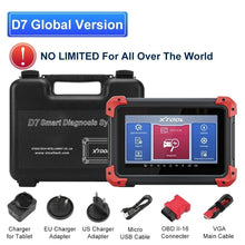 Load image into Gallery viewer, XTOOL D7S Car Bidirectional All System Auto Diagnostic Scanner ECU Coding Tool