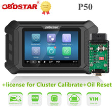 Load image into Gallery viewer, OBDSTAR P50 PINCODE Intelligent Equipment Covers 38 Brands and Over 3000 ECU