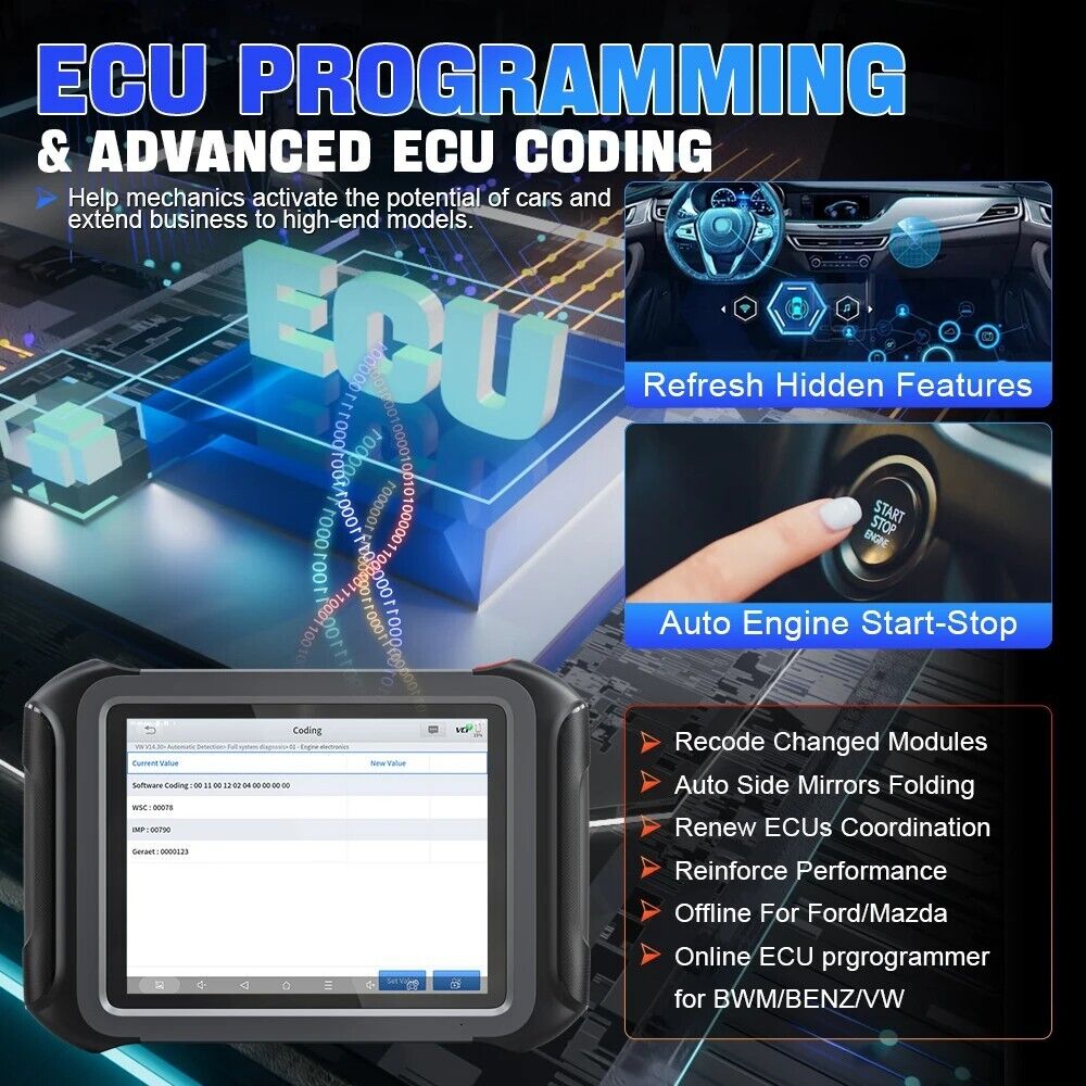 D9SPRO XTOOL Upgraded of D9PRO Car Diagnostic Tools