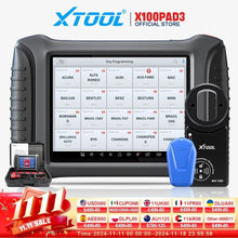 Load image into Gallery viewer, XTOOL X100 PAD3 Elite IMMO Programmer All Lost Car Diagnostic Tools