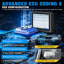 Load image into Gallery viewer, XTOOL D9 D9S Full System Car Diagnostic Tool Bi-Directional Control Topology OBD