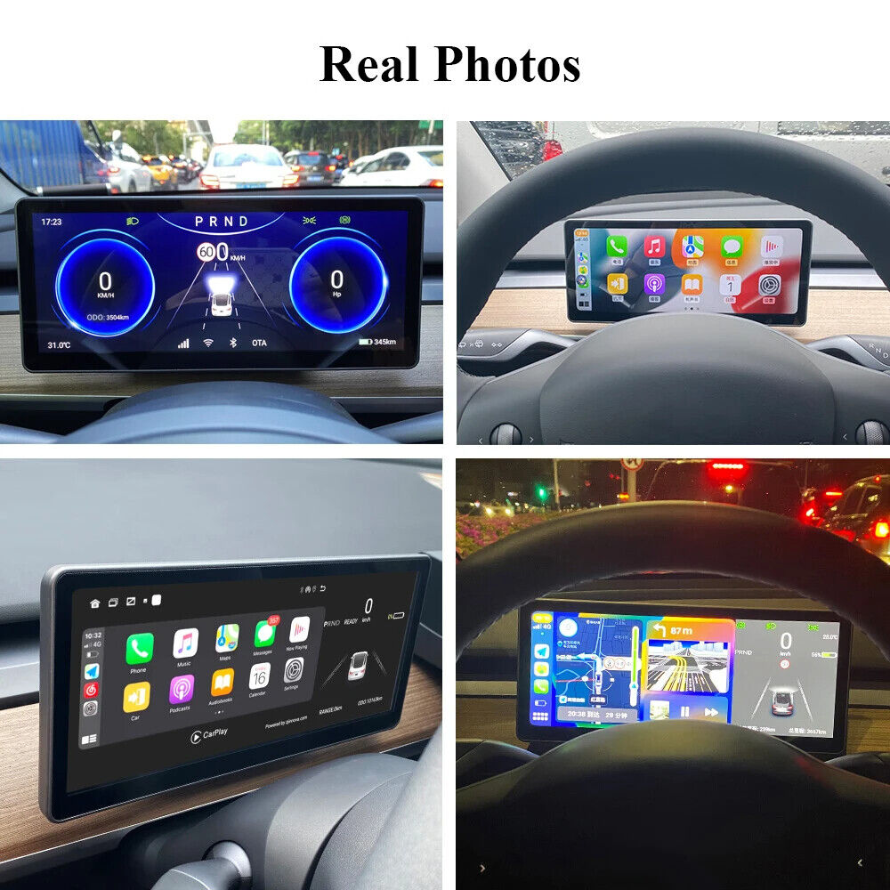 2023 New 3rd Generation Dashboard Cluster Instrument HUD for Tesla Model 3 / Y A