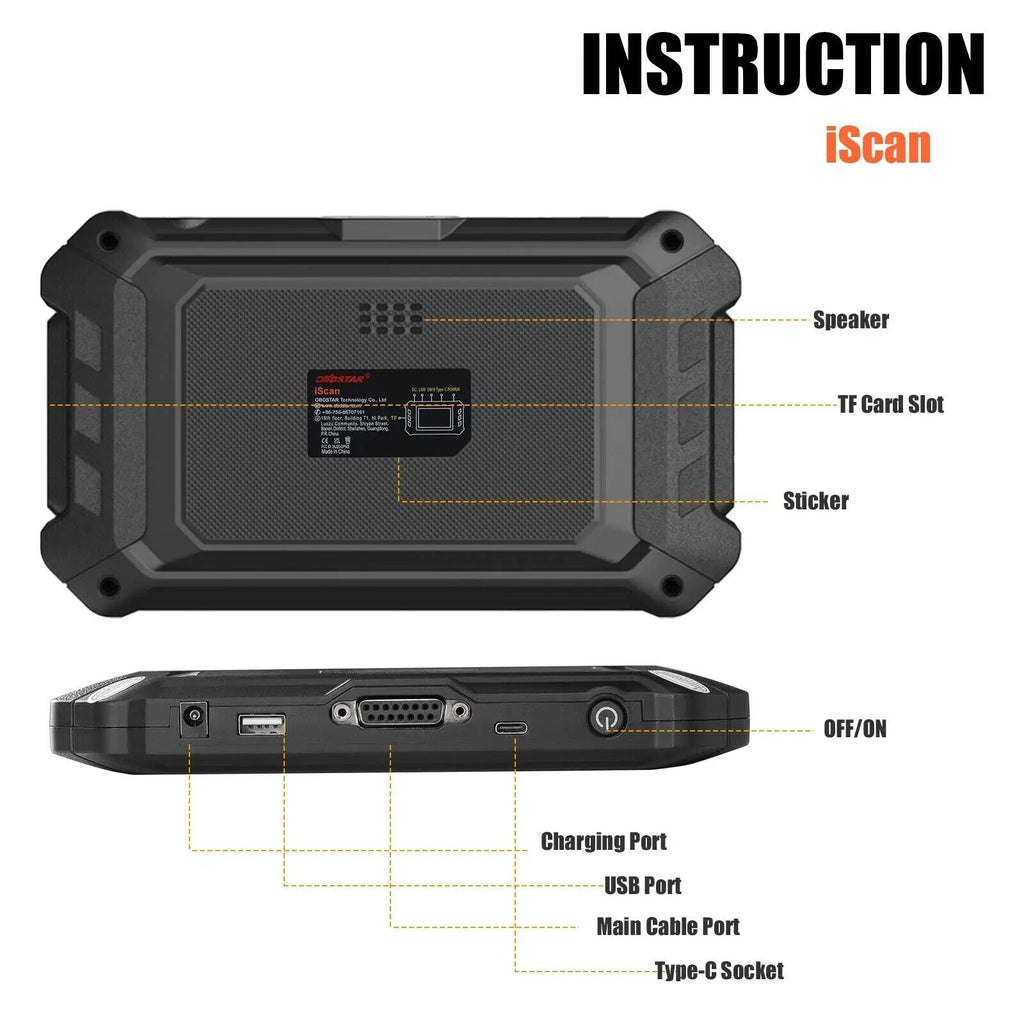 OBDSTAR iScan Intelligent Motorcycle Diagnostic Equipment for GUZZI