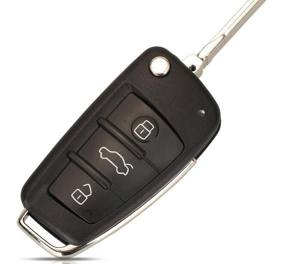 Clé Télécommande Audi Complète Avec Transpondeur - Référence 8T0959754C - 315/433/868 MHz - Neuf