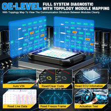 Load image into Gallery viewer, XTOOL D9 D9S Full System Car Diagnostic Tool Bi-Directional Control Topology OBD