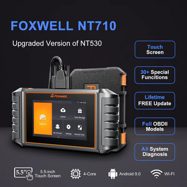 Foxwell NT710 Bi-Directional OBD2 Diagnostic Scan Tool - Auto Lines Australia