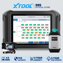 Load image into Gallery viewer, XTOOL D9 D9S Full System Car Diagnostic Tool Bi-Directional Control