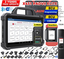 Load image into Gallery viewer, LAUNCH X431PAD VII Automotive Diagnostic Tool All-in-One Scan Tool with SmartBox