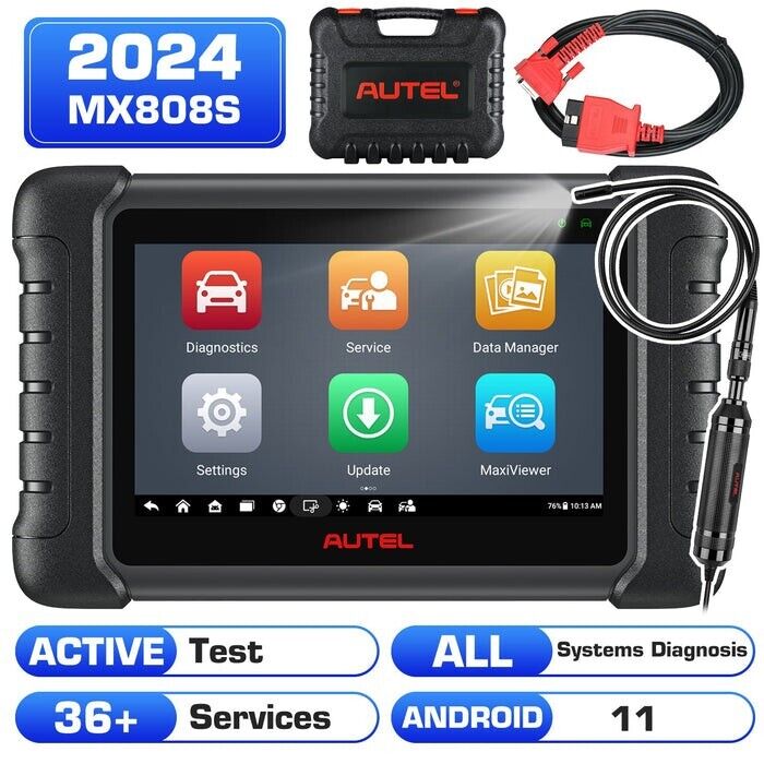 Autel MaxiCheck MX808S Diagnostic Scan Tool, Bi-Directional Control Scanner