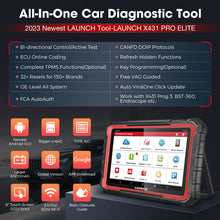 Load image into Gallery viewer, 2023 New Arrival LAUNCH X431 PRO ELITE Car Diagnostic Tools CAN FD DOIP