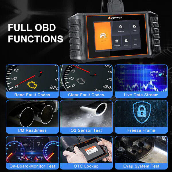 Foxwell NT710 Bi-Directional OBD2 Diagnostic Scan Tool Fits MITSUBISHI - Auto Lines Australia