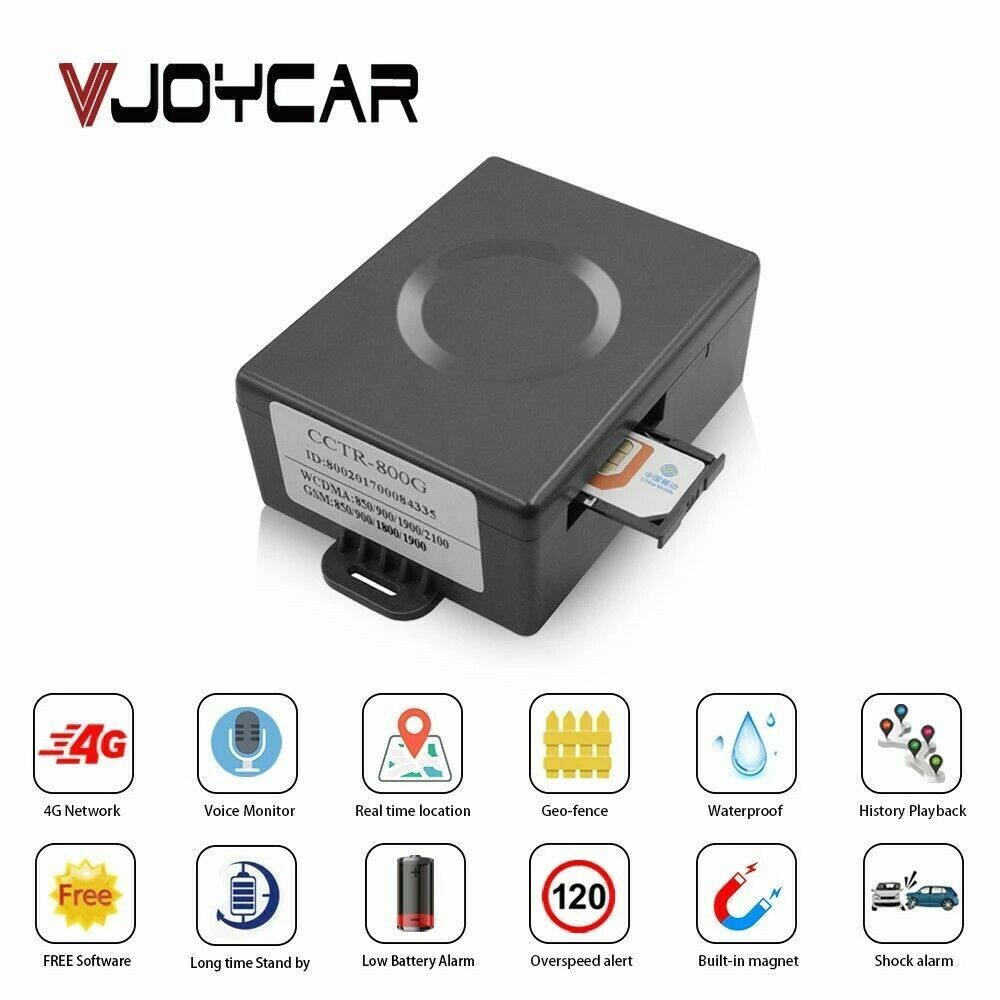 4G LTE GPS Car Tracker Mini Size Vehicle Locator Strong Magnet Asset G ...