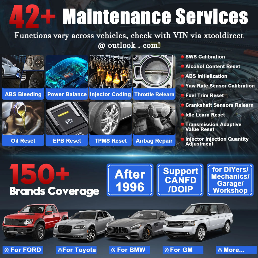 XTOOL D9MAX J2534 ECU Coding And Programming Automotive Best OBD2 Scanner