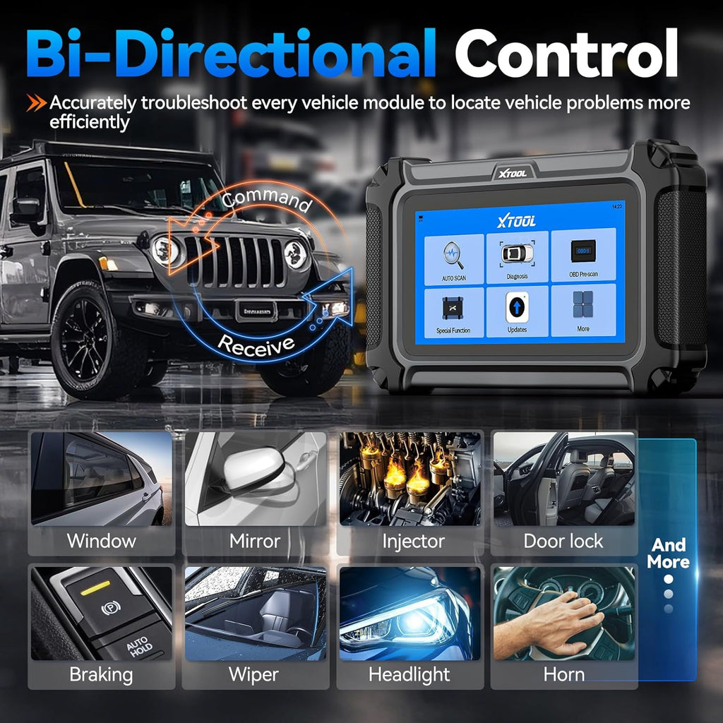 XTOOL IP500 Toyota Scan Tool Full OBD2 Scanner Bidirectional Auto Code Reader