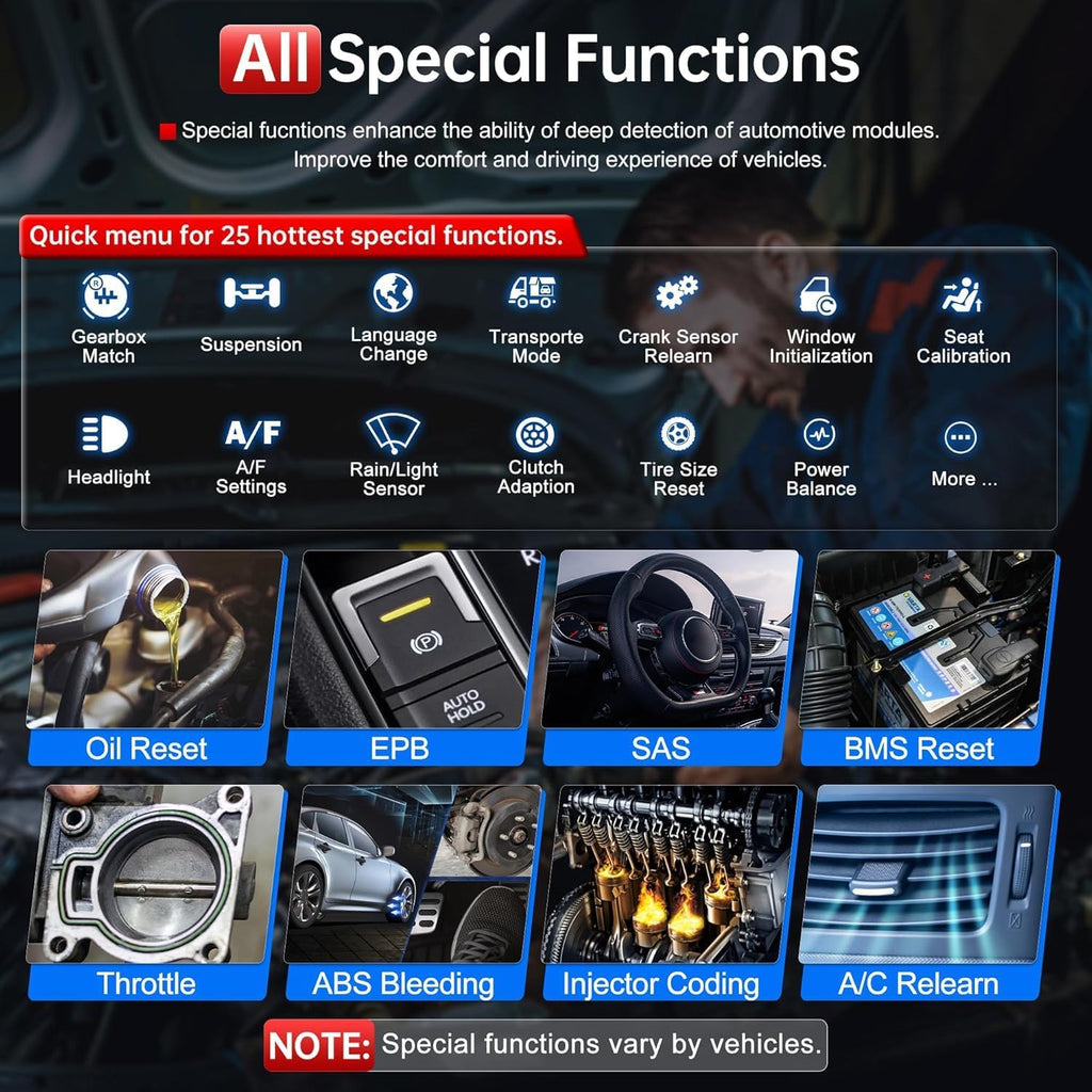 XTOOL IP500 GMC/Buick/Cadillac OBD2 Scan Tool key Programmer Auto Bidirectional