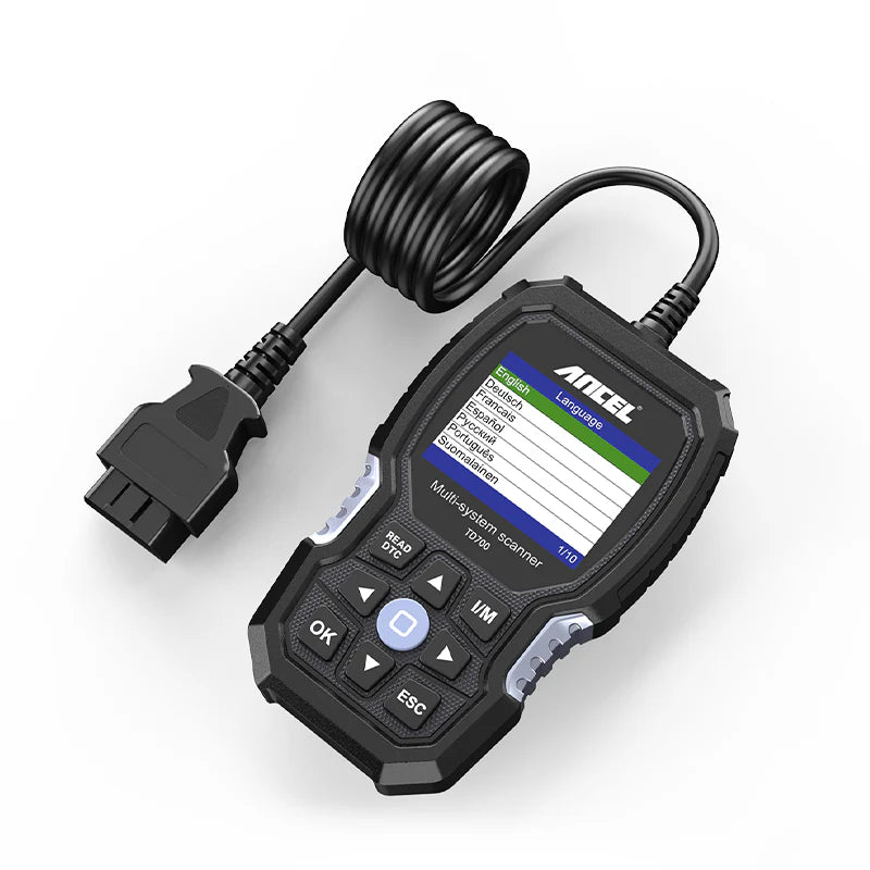 Ancel TD700 Profession OBD2 Automotive Scanner Full System Diagnostic BMS Reset
