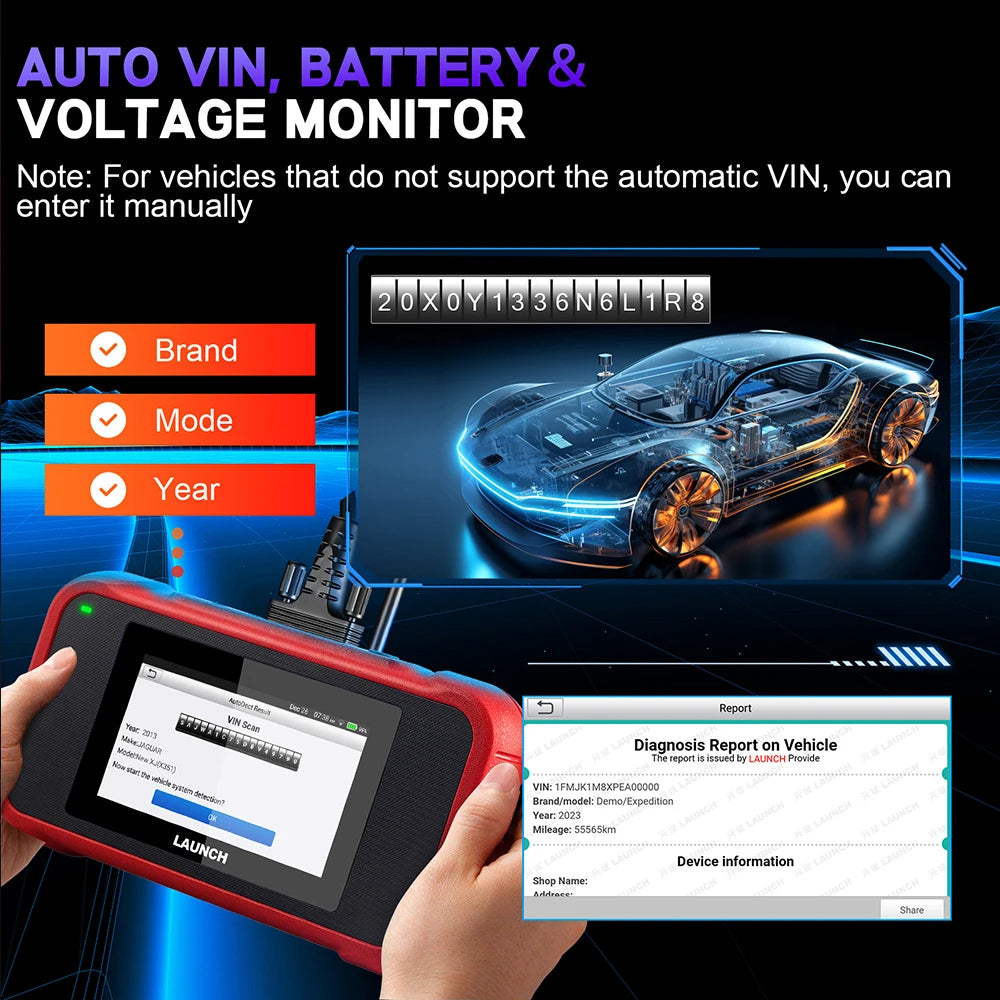 LAUNCH X431 CRP129E PRO ELITE OBD2 Diagnostic Scan Tool Auto code reader