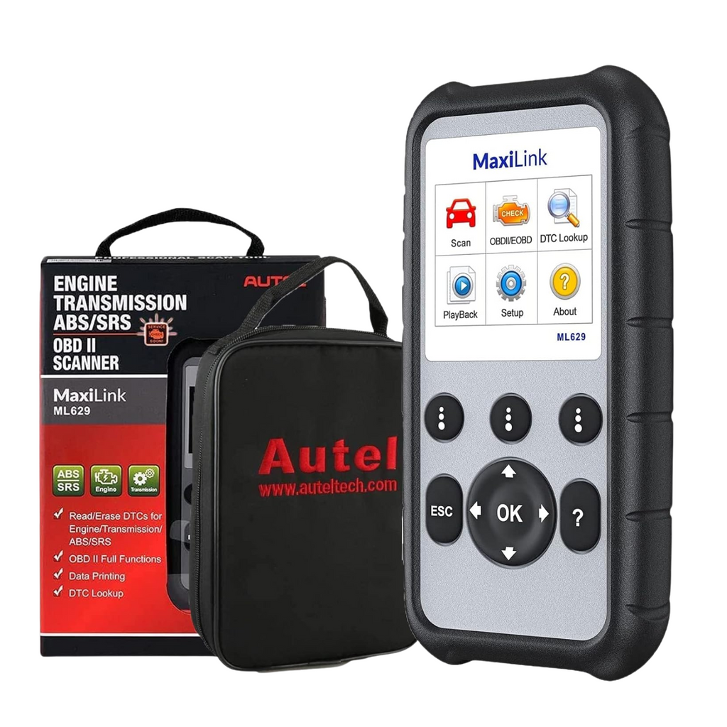 Autel MaxiLink ML629 OBD2 Scanner, ABS Engine Transmission Diagnostic Scan Tool