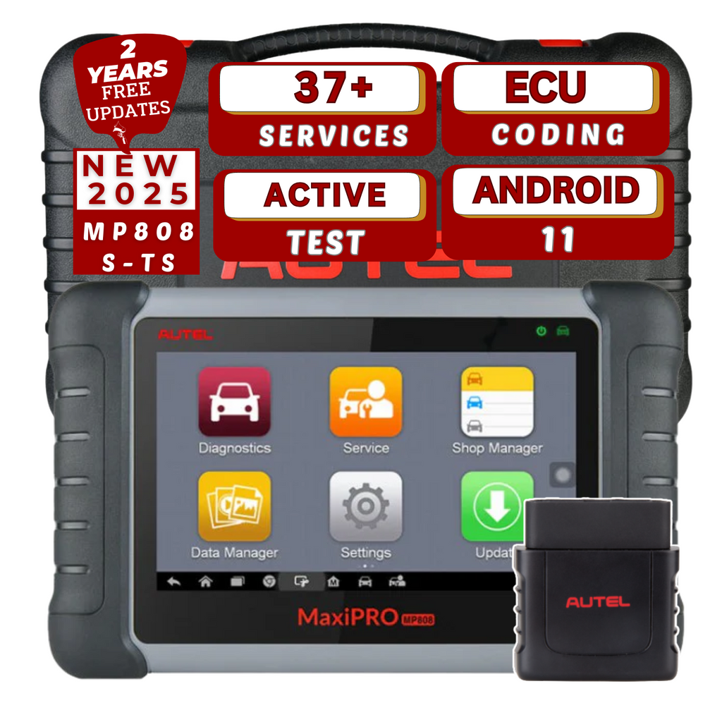 Autel MaxiPRO MP808S-TS Car Online ECU Coding TPMS Test Scan Tool PK MP808TS