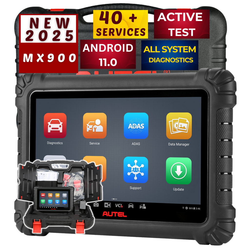 Autel MaxiCheck MX900 OBD2 Scanner, All System Diagnostic Scan Tool for Cars