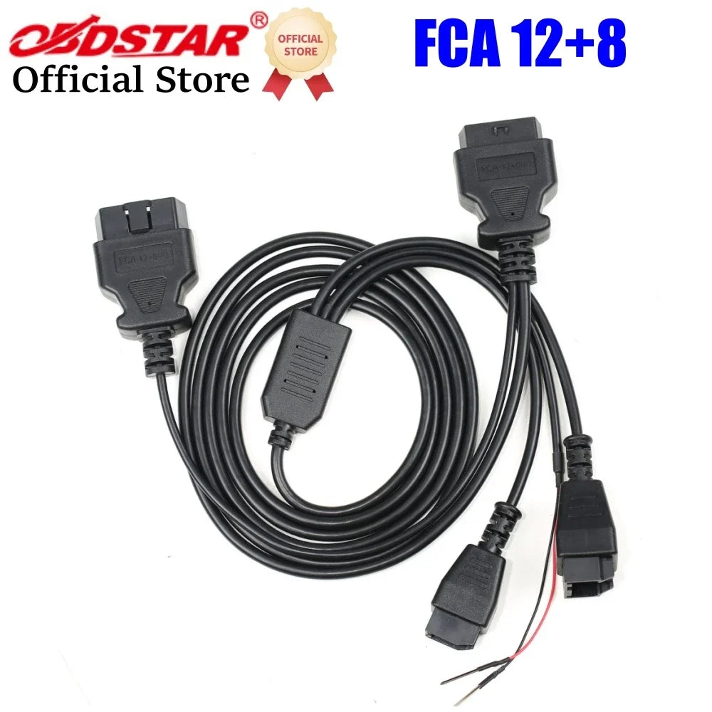 OBDSTAR FCA 12+8 Cable Chrysler Fiat Alfa X300 DP Plus PRO4 OdoMaster 2018+