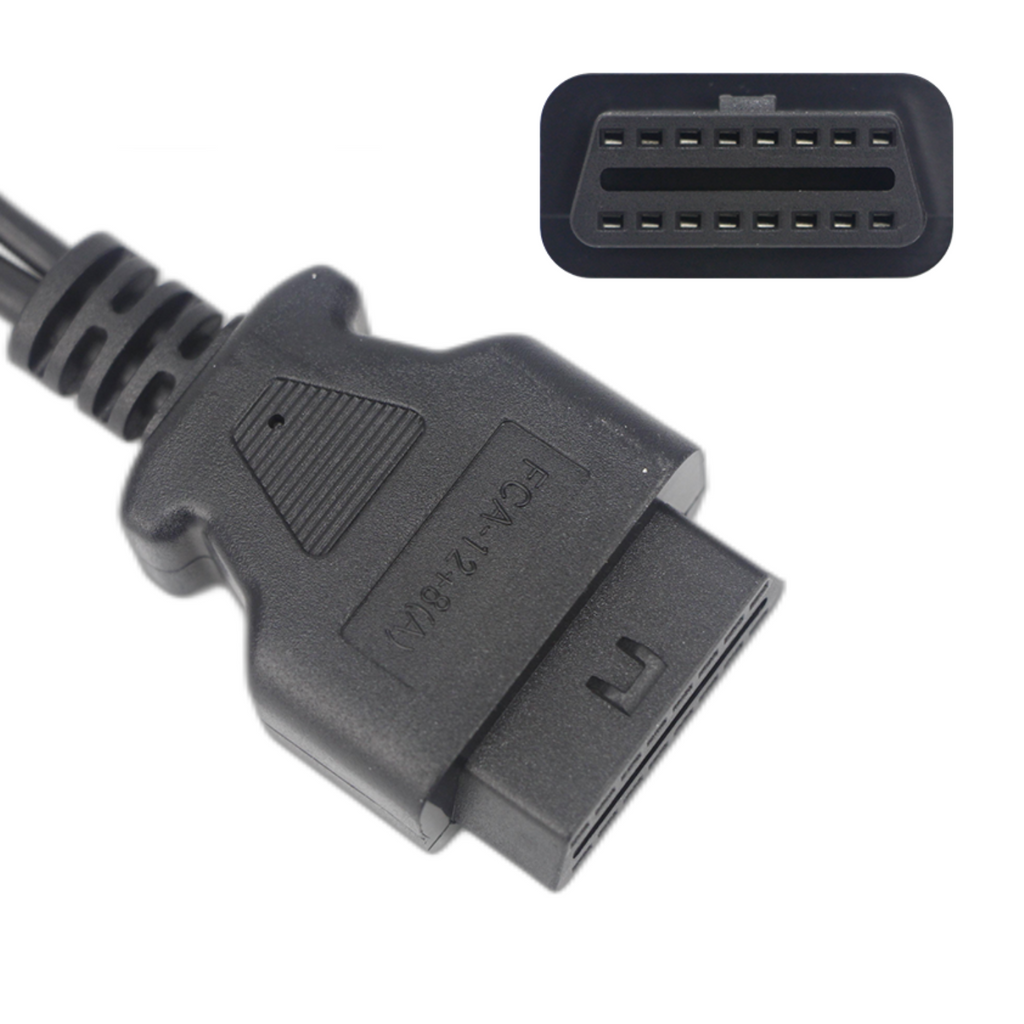 OBDSTAR FCA 12+8 Cable Chrysler Fiat Alfa X300 DP Plus PRO4 OdoMaster 2018+