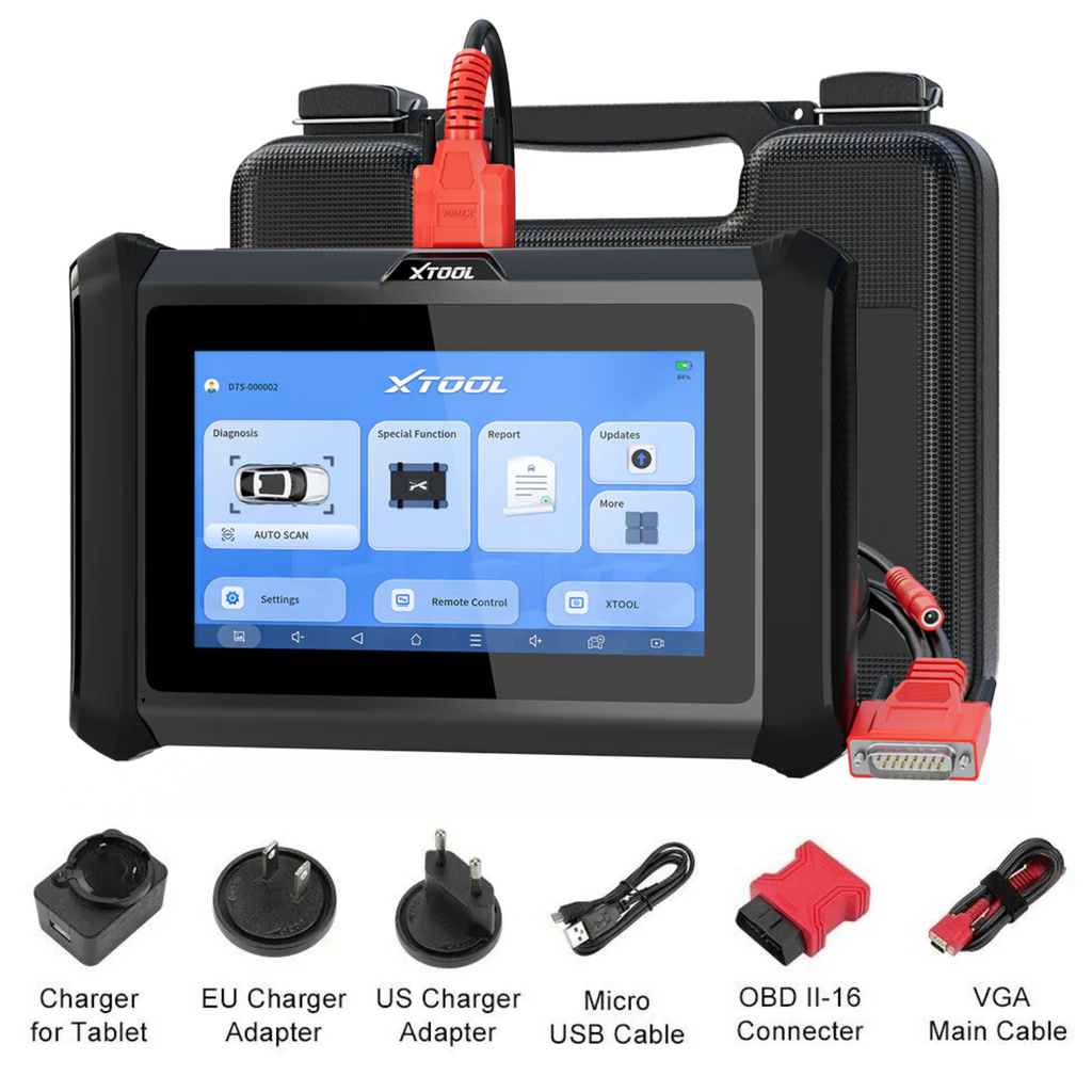 XTOOL D7S Car Bidirectional All System Auto Diagnostic Scanner ECU Coding Tool