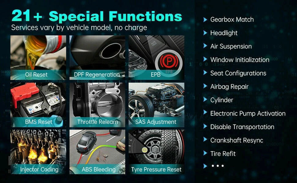 XTOOL A30M bluetooth OBD2 Scanners For Automotive Code Reader TPMS CANFD Protocol