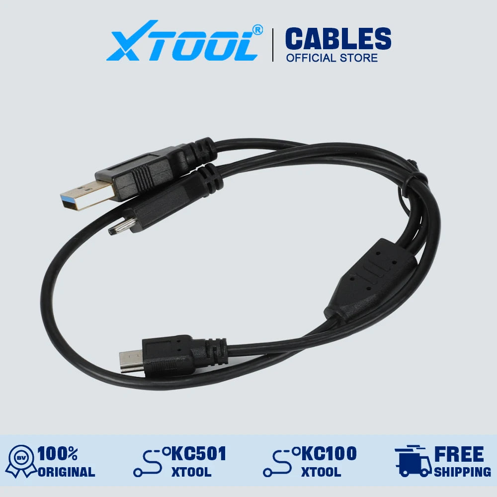 XTOOL Original KC100 Cable for X100 PAD3/PAD2 VW 4th/5th IMMO Key Programming