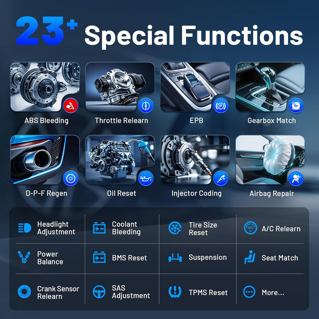 XTOOL A30M bluetooth OBD2 Scanners For Automotive Code Reader TPMS CANFD Protocol