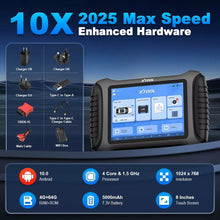 Load image into Gallery viewer, XTOOL IP900BT Auto Bidirectional Diagnostic Scanner ECU Coding Key Programming