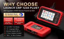 Load image into Gallery viewer, New LAUNCH X431 CRP123X plus OBD2 Scanner DIY Code Reader Car Diagnostic Tool